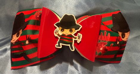 Freddy kruger hair bow