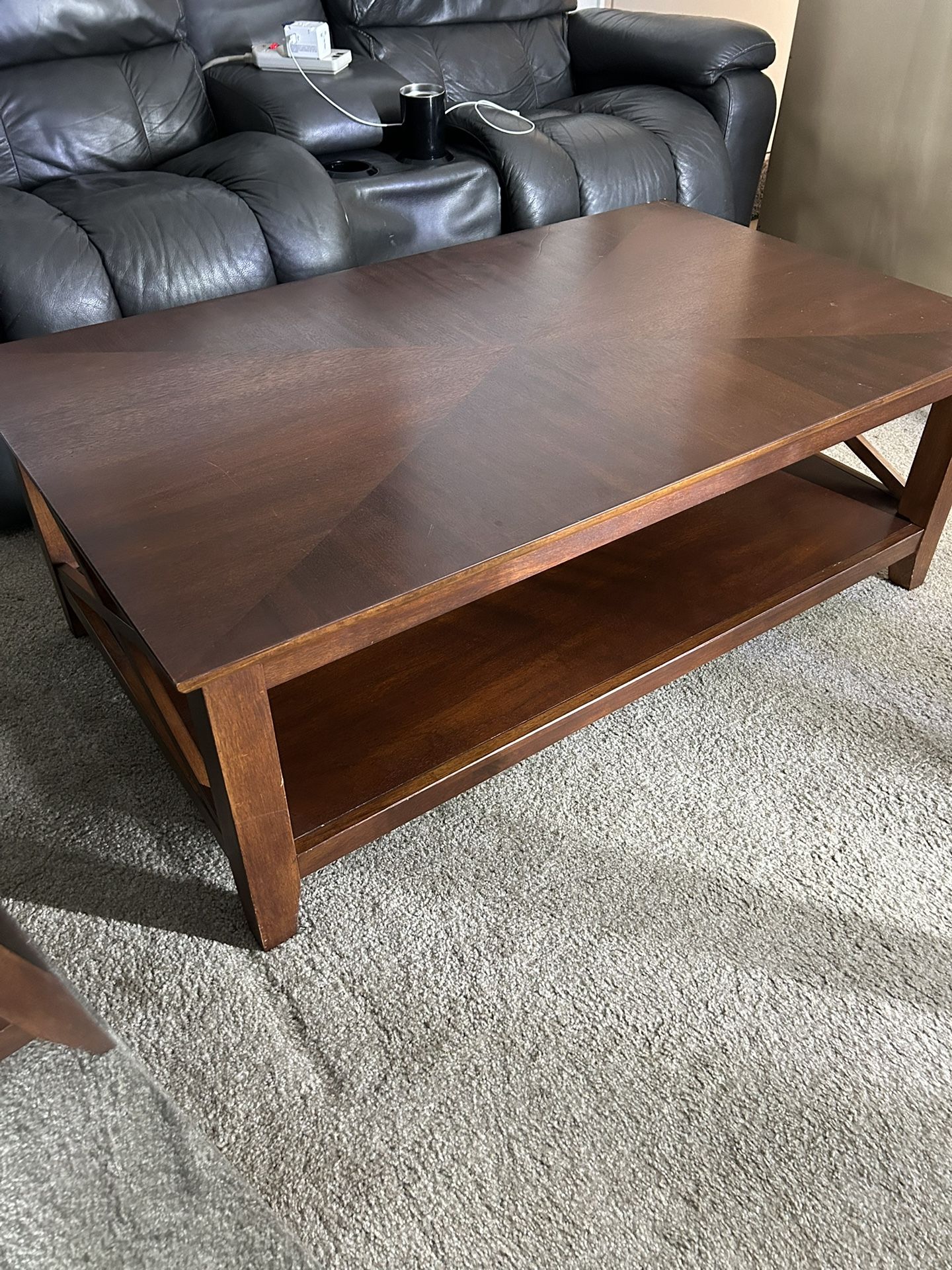 Living Room Wood Table