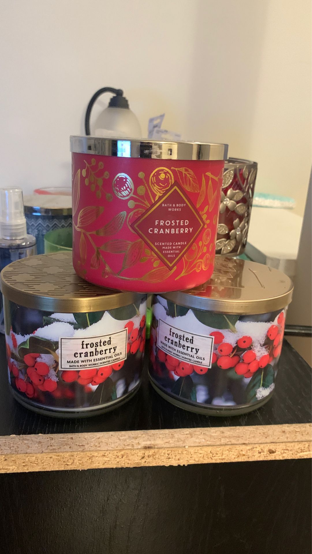 Bath and body works candles