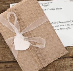 Rustic invitations