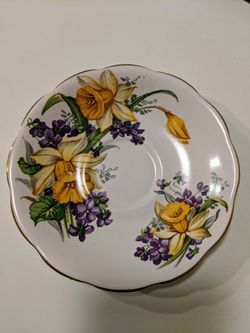 England Fine Bone China Royal Standard Woodland Wonder saucer