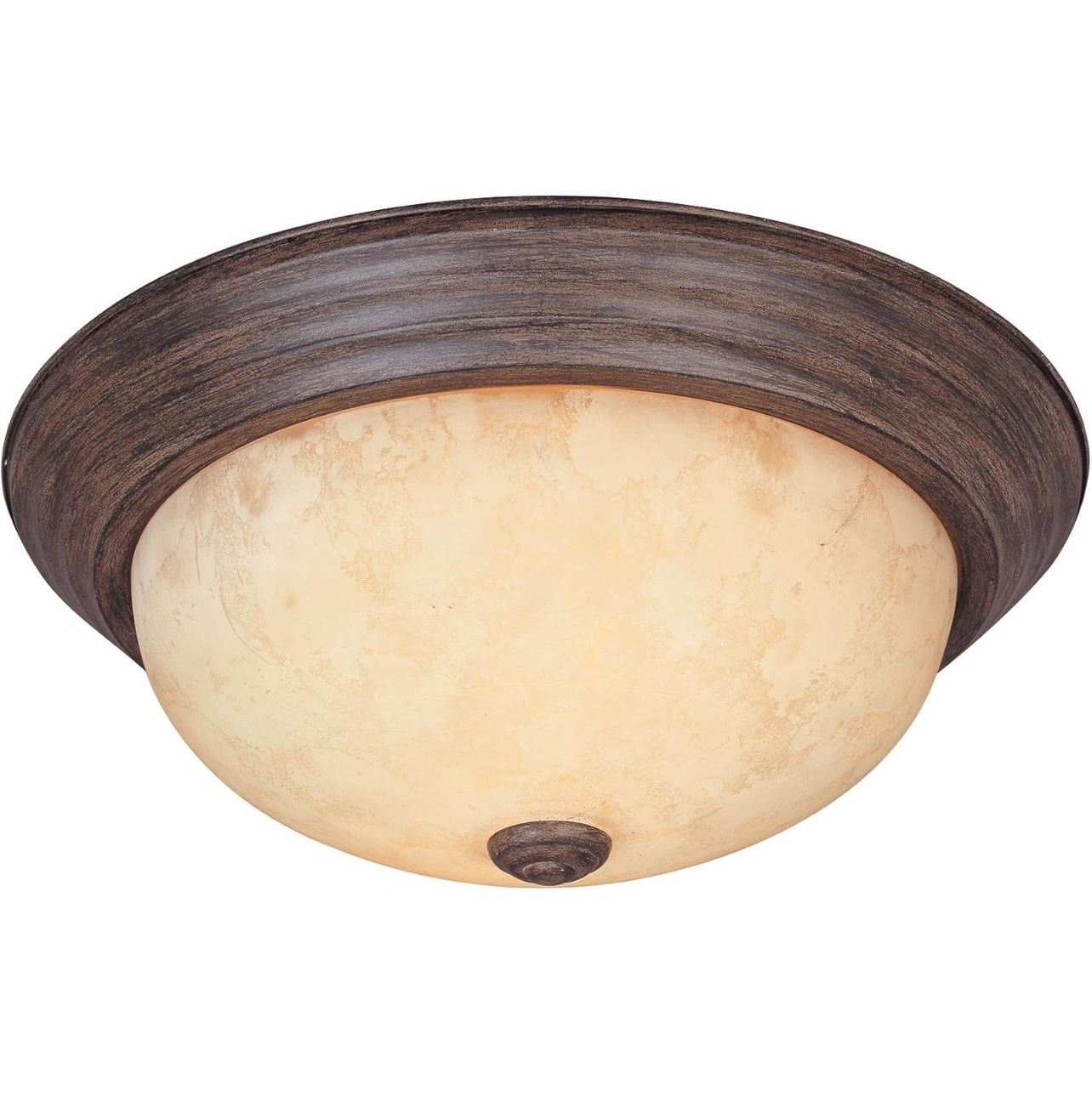 DESIGNERS FOUNTAIN 2-Light Flush Mount Ceiling Light, 11 Inch Lighting Fixture. 