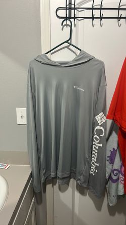 Columbia PFG Long Sleeve Hooded Shirt