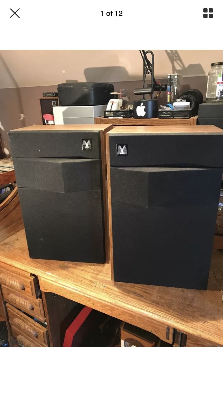 Ultra Rare Vintage Magnavox Balancer Series Floor Speakers (Pair)