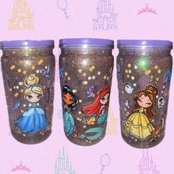 Disney Princess Snowglobe Tumbler