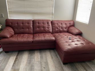 Leather Couch