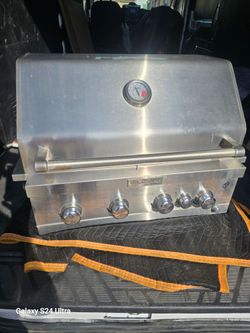 Stainless Steel KitchenAid gas grill