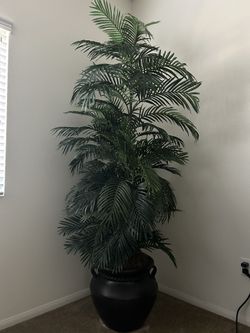 Artificial 7ft Potted Palm Tree