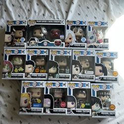 Funko Pop Demon Slayer Chase Bundle