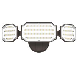 LEPOWER 4500LM Outdoor Flood Lights, 45W LED Flood Light, Exterior Flood Lights Switch Controlled, 5000K, 3 Adjustable Heads IP65 Waterproof Outdoor L