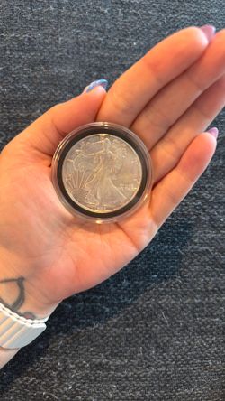 1998 silver walking liberty dollar