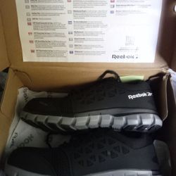 STEEL TOE REEBOK SLIP RESISTANT 