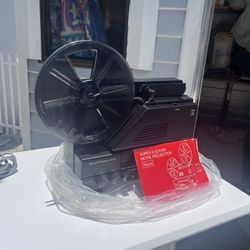  Vintage Sears Super 8 Sound Movie Projector – Model 500 (Untested) 