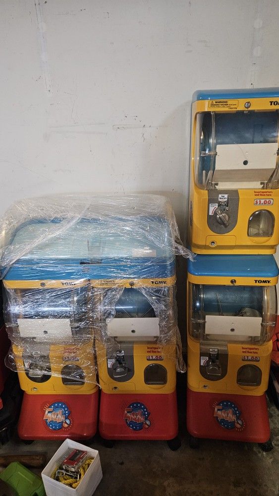 Vintage gacha Machines