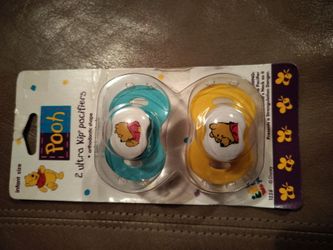 Brand new pooh ultra kip pacifiers