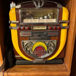 Polyconcept 541.946 Mini Retro Jukebox 20 inches x 17 inches SI-808