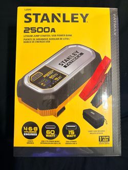 Stanley Fatmax 2500A Lithium Jump Starter