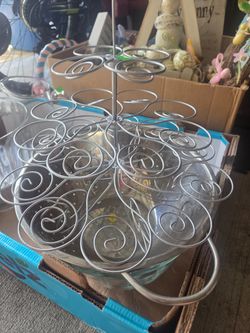 Wilton Silver Wire Cupcake Stand Tower