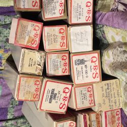 Vintage QRS Piano Rolls
