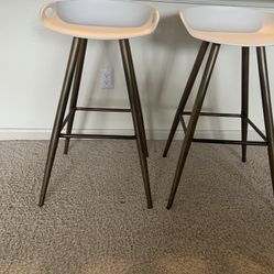 Two Counter Height Bar stools 