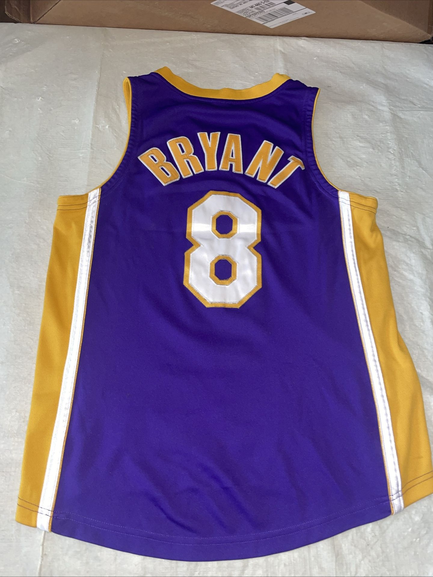 Authentic Nike Kobe Bryant LA Lakers JERSEY Men 40 Sewn Vintage NBA Euc Purple