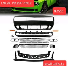 ➿️ Fit for 2008-2014 Dodge Challenger Hellcat Style SRT Full Front Bumper Cover