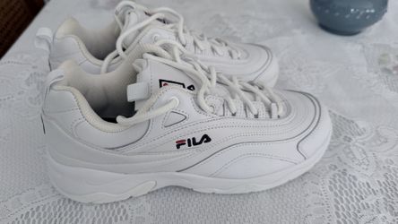 FILA Disruptor II Premium white sneakers