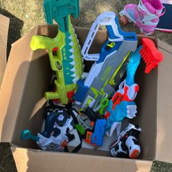 Nerf Guns And Laser Tag Guns $30 For The Box 