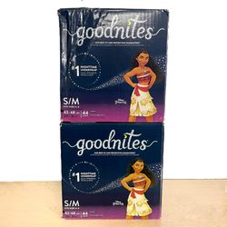 Goodnites Nighttime Underwear Pull On Girls S/M Set