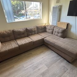 Huge Cozy L-Sectional Couch