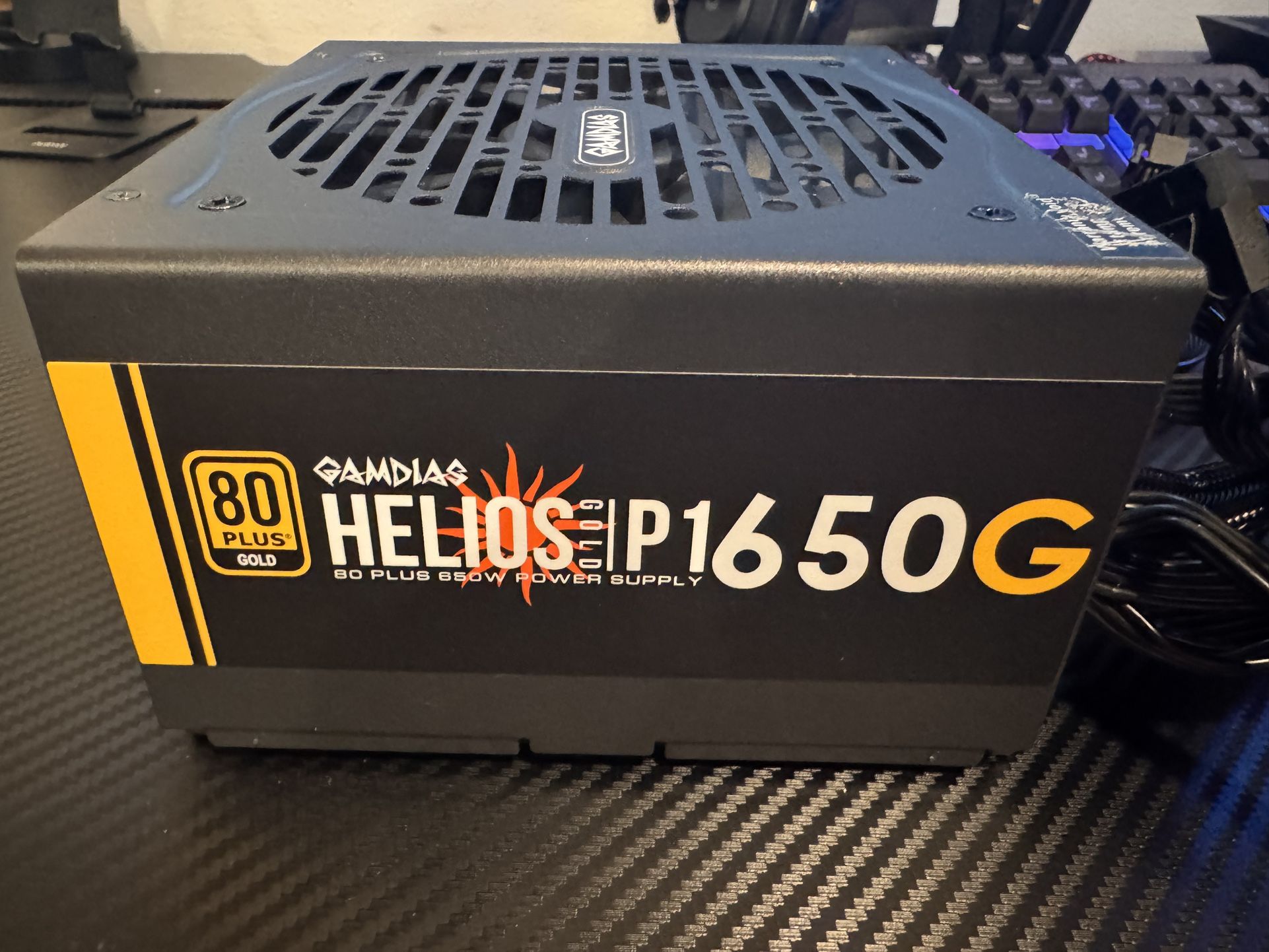 Helios 650G 80 plus Gold Power Supply 