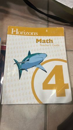Horizons Math Grade 4 Teacher's Guide homeschool