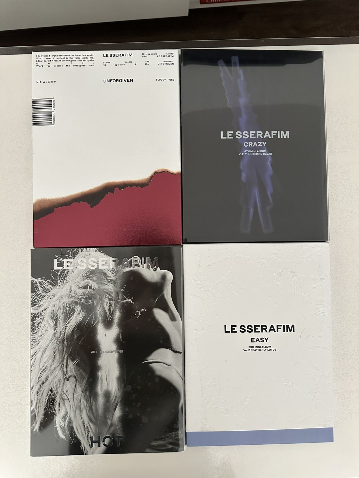 LE SSERAFIM ALBUMS BUNDLE