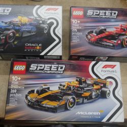  LEGO SPEED CHAMPIONS: Oracle Red Bull Racing 77243 MCLAREN 77251 FORMULA 1 77242. NEW SEALED.   