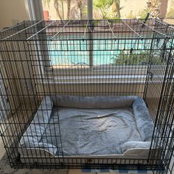 XL Dog Bed And Cage