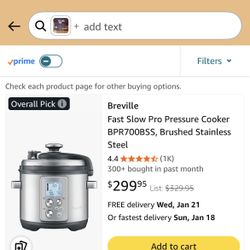 Fast Slow Cooker
