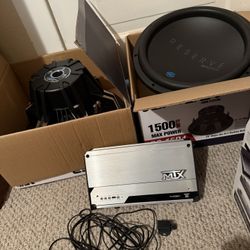  New ( used for a month )Audio System For Sale $ 800.00 OBO