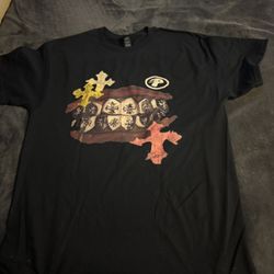 Cross black graphic tee