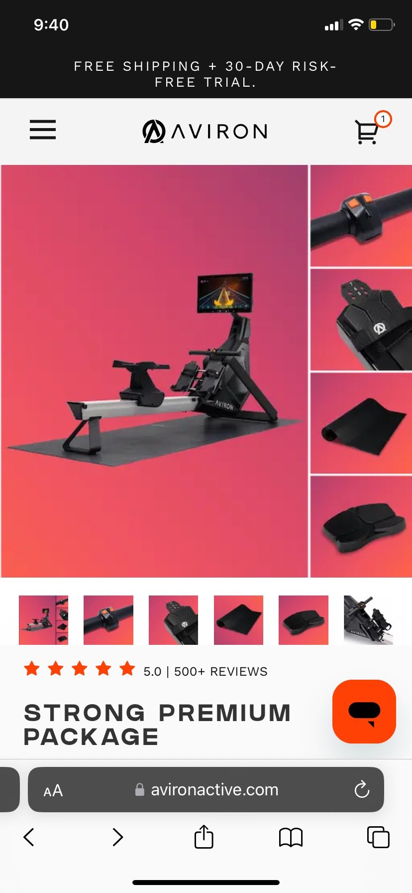 Aviron Rowing Machine