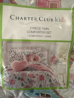 Charter Club Kids Twin Holiday Bedding