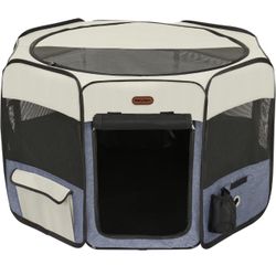 Seiyierr Pet Playpen Dogs/Cat Playpen Foldable Playpen for Indoor Dogs/Cats