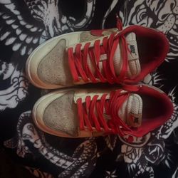 Nike Dunk Low Red / Cream