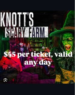 Knotts Scary Farm Tickets