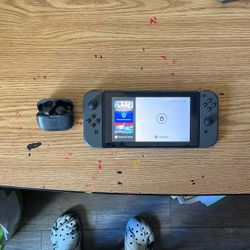 Nintendo Switch With Jbl Earbuds
