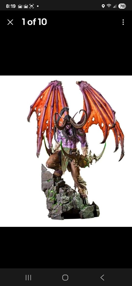 WORLD OF WARCRAFT SCULPTURE