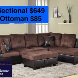 FREE DELIVERY🍀Brand New Sectional Sofa Couch 