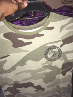 True religion military shirt size S