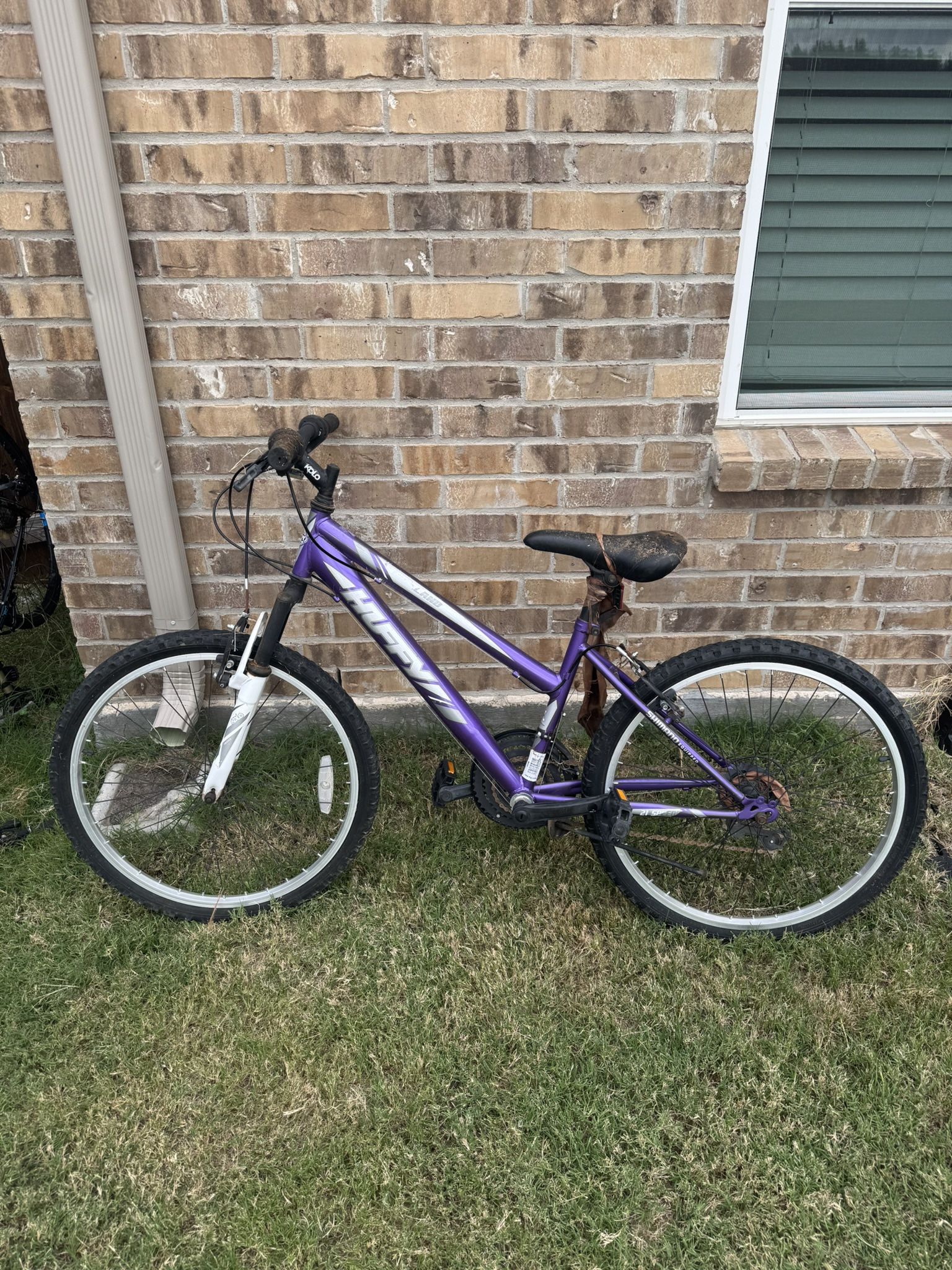 Huffy Girls Mountain Bike – 24” Purple
