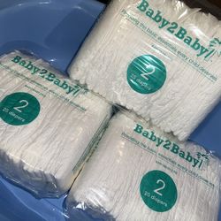 DIAPERS SIZE 2