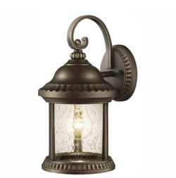 Home Decorators Collection Cambridge Outdoor Essex Bronze Wall Lantern Sconce